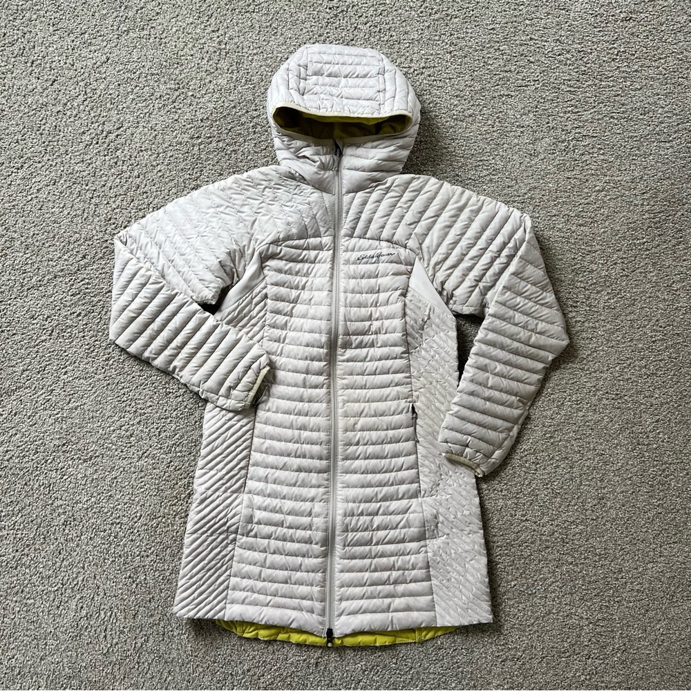 Eddie Bauer stormdown insulated jacket. Womens puffer coat. Small down coat